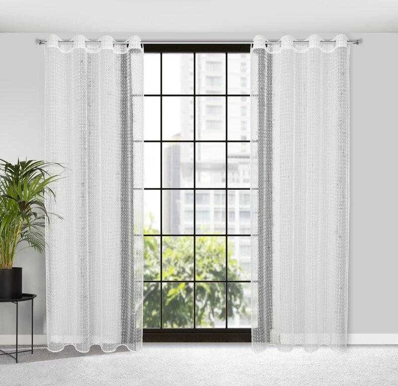 Eurofirany RANGE / LARA / B 140X250 TRANS