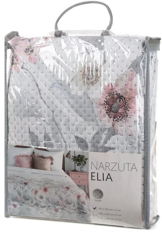 Eurofirany SI/N/ELIA/SR+PUD 200X220 SREB+PUDE Lovatiesė