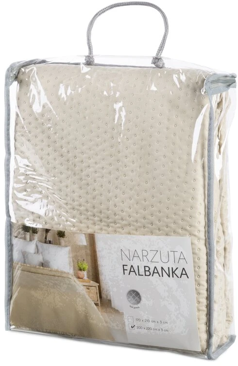 Eurofirany SI/N/ELIZA/BEŻ 200X220 BEŻ