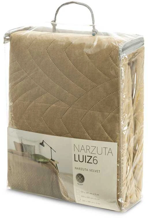 Eurofirany SI/N/LUIZ/6/BEIGE 170X210 BEIGE Lovatiesė