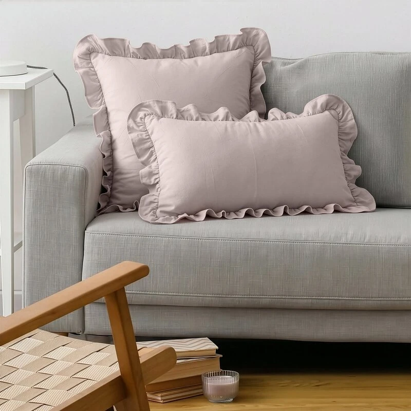 Eurofirany SI/PO/FRILL 45X45 DĖŽUTĖ/MEDVILNĖ