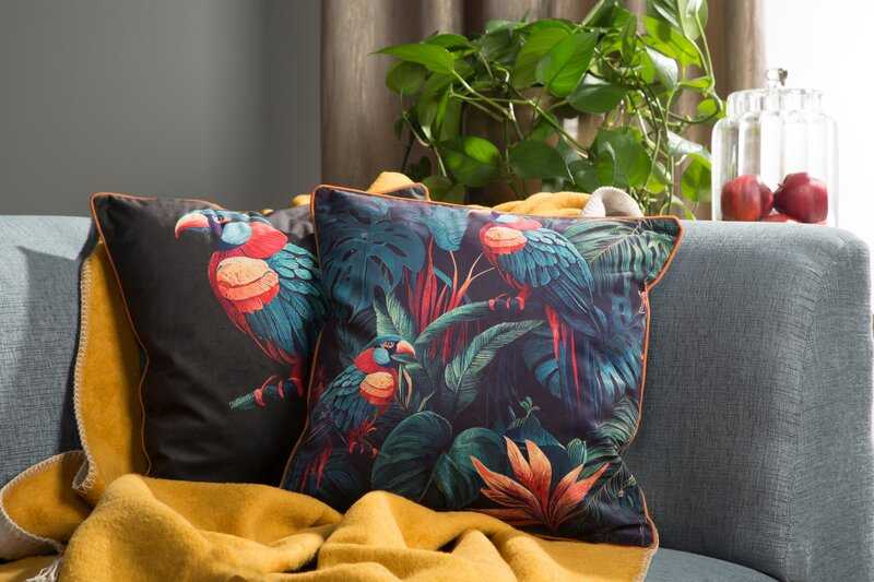 Eurofirany SI/PO/VELVET/02 45X45 TURK+RAAUDONA