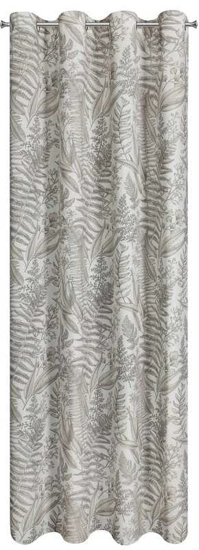 Eurofirany SI/Z/LUNA/B+BEIGE 140X250 SKAIDRUS