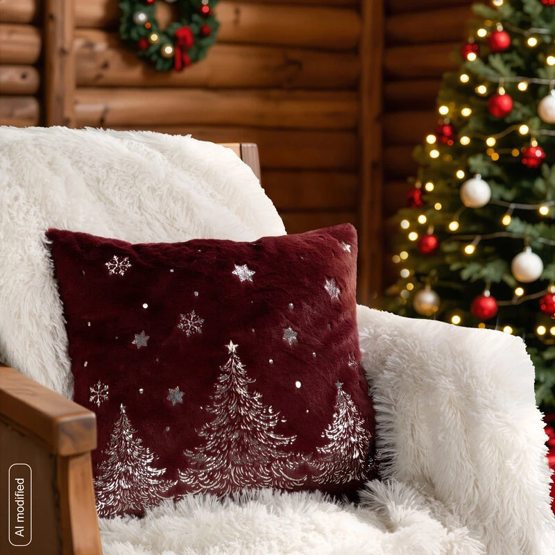 Eurofirany SW/CHP/295 45X45 BORDO