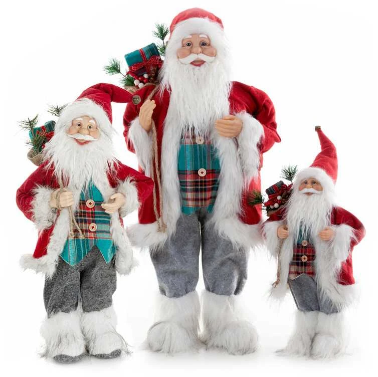 Eurofirany SW/Santa Claus/69A 45CM Raudonas+W
