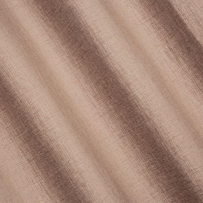 Eurofirany TERRA COLLECTION AVINION Naktinė užuolaida iš minkšto šenilinio audinio, 140X250 cm, kilpos / žiedai, spalva: pudros