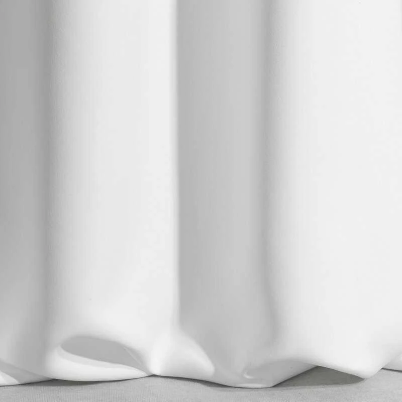 Eurofirany LOGAN blackout tipo temdanti naktinė užuolaida, 140X270 cm, kilpos / žiedai, spalva: balta