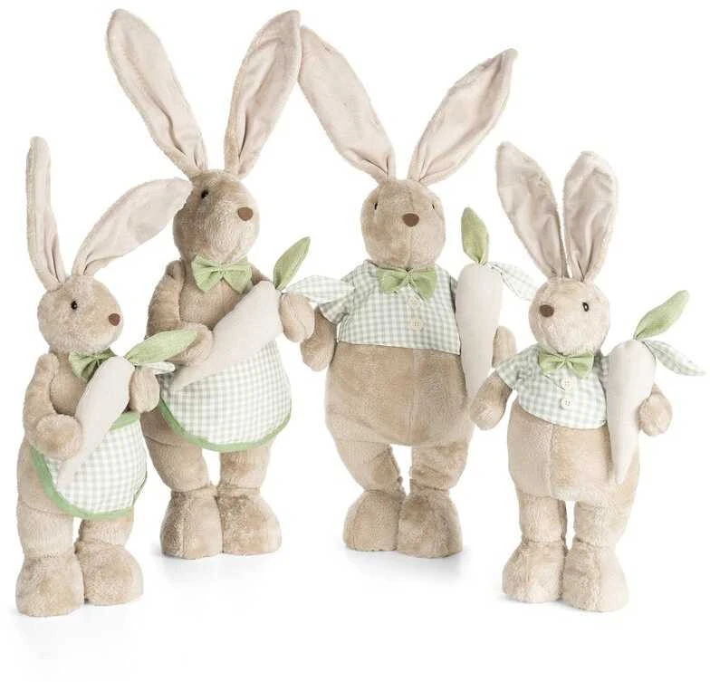 Eurofirany WI/FIG/RABBIT/15 25X16X74 SMĖLIO SPALVOS + ŽALIA