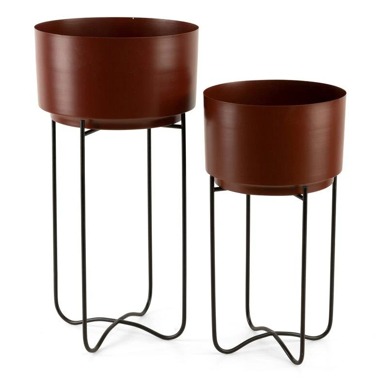 Eurofirany WY / FLOWER / 206 SET BROWN + CZAR / X2