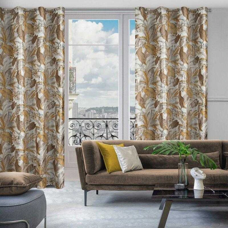 Eurofirany Euro užuolaidos ZAS/ADEL/B+SRE 140X250 SKAIDRI