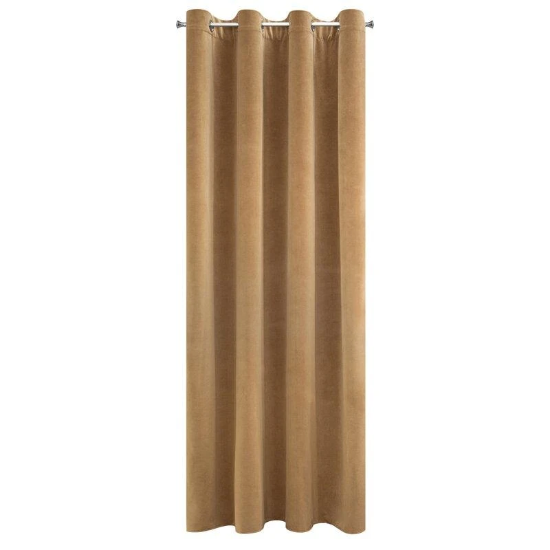 Naktinė užuolaida Eurofirany DIVA LINE ADELLE 140 x 250 cm, kilpos/žiedai, spalva: auksinė