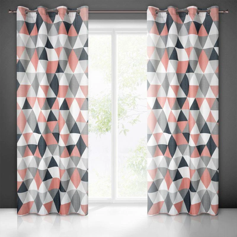 Eurofirany Užuolaidos ADINA / C. Rožinis 140X250 TRANS