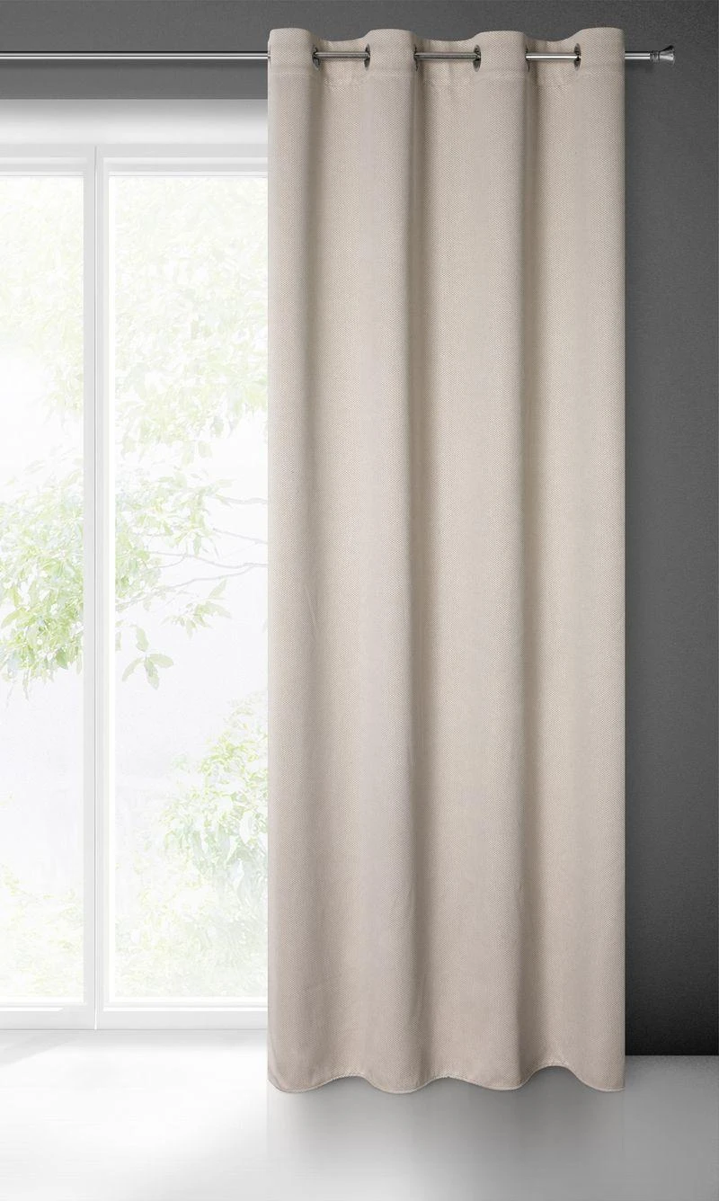 Eurofirany Užuolaidos AMARO / BEIGE 135X250 PAKEITIMAS