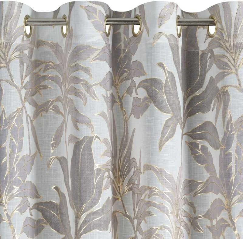Eurofirany ZAS/ANELI/BEIGE+ZŁ 135X250 VERTIMAS