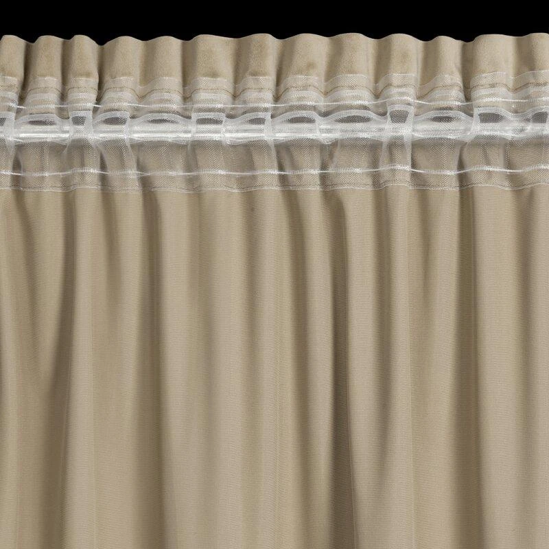 Eurofirany ZAS/ANTARA/J.BEIGE 140X300 T+TROCZ