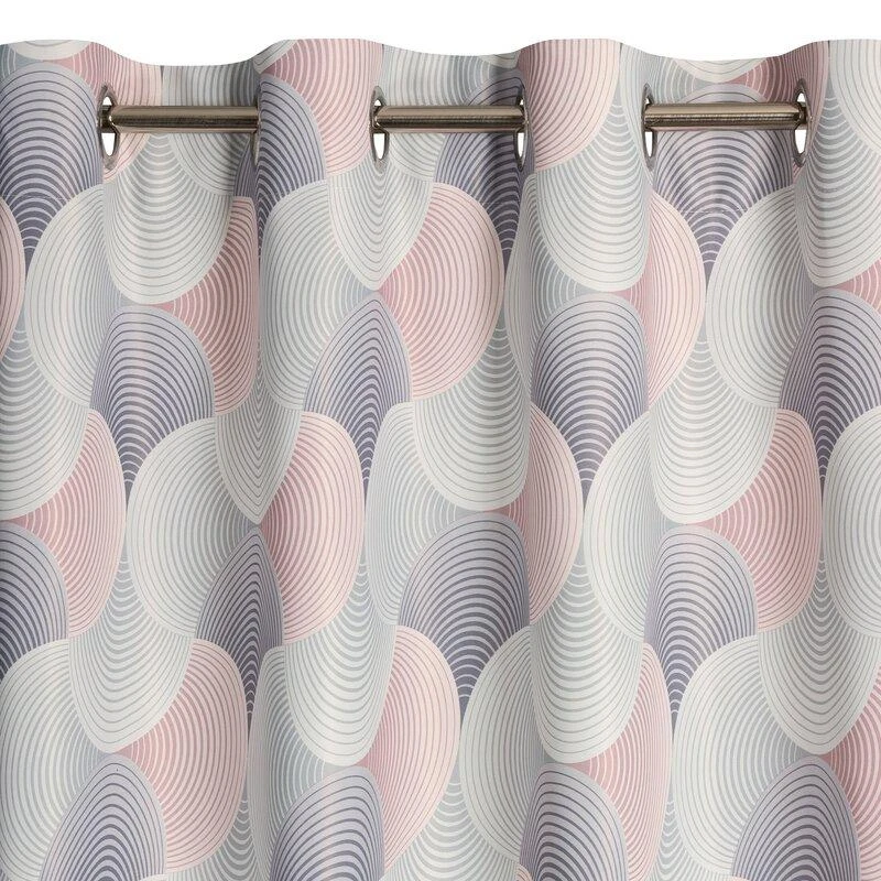 Eurofirany Užuolaidos ASETA / SR + ROŽINĖ 140X250 PAKEITIMAS