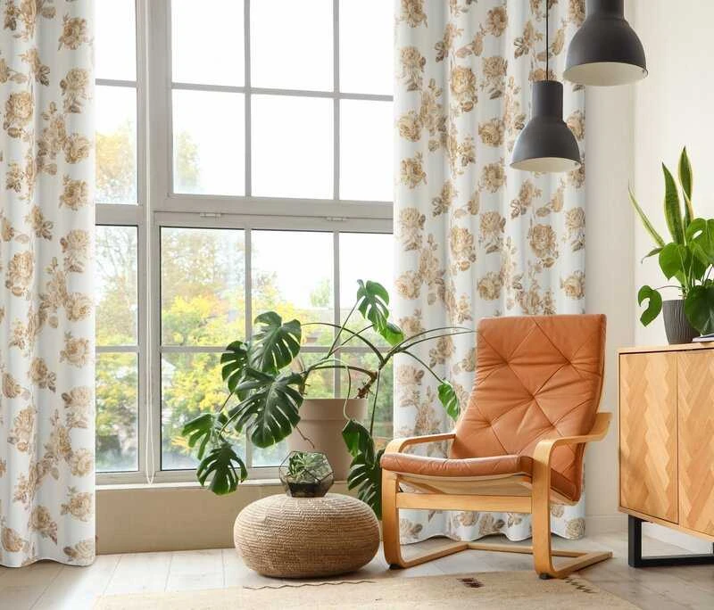 Eurofirany ZAS/AVANI/BEIGE+PLN 140X250 VERTIMAS