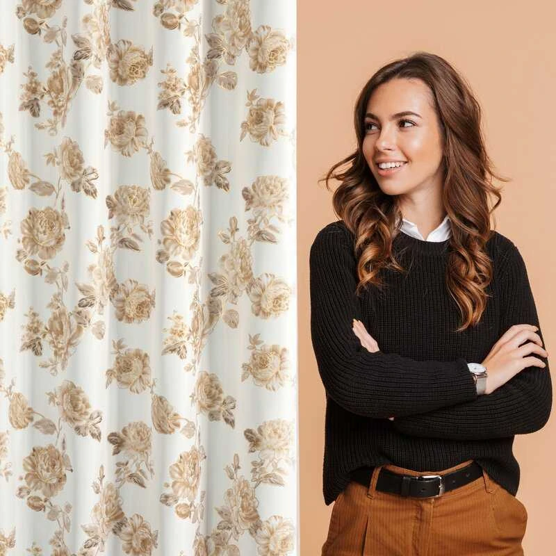 Eurofirany ZAS/AVANI/BEIGE+PLN 140X250 VERTIMAS