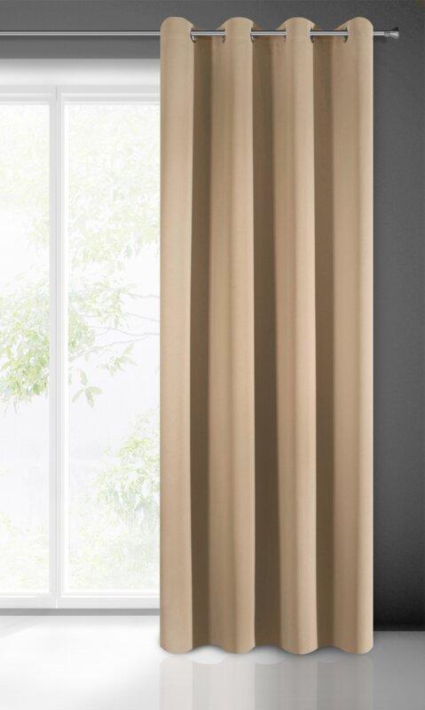 Eurofirany Užuolaidos BLACKOUT / BEIGE 135X250 PAKEITIMAS