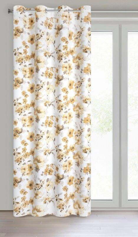 Eurofirany Užuolaidos CAREN / B + BEIGE 140X250 TRANS