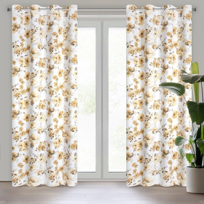 Eurofirany Užuolaidos CAREN / B + BEIGE 140X250 TRANS
