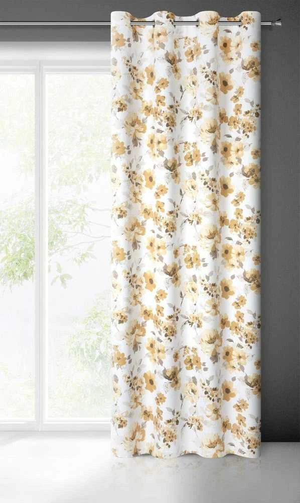 Eurofirany Užuolaidos CAREN / B + BEIGE 140X250 TRANS