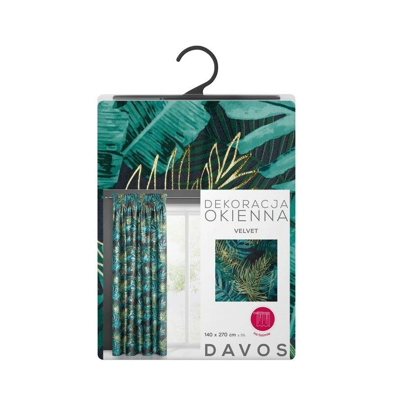 Eurofirany Užuolaidos DAVOS / CZA + ZI 140X270 DIRŽAS