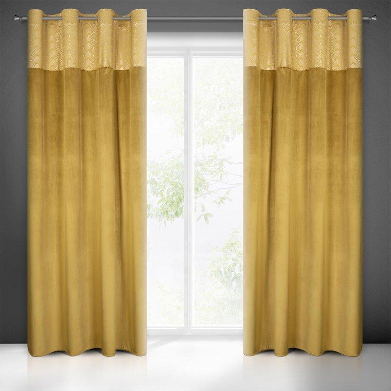 Eurofirany Užuolaidos ELEN / HONEY + SZA 140X250 TRANS