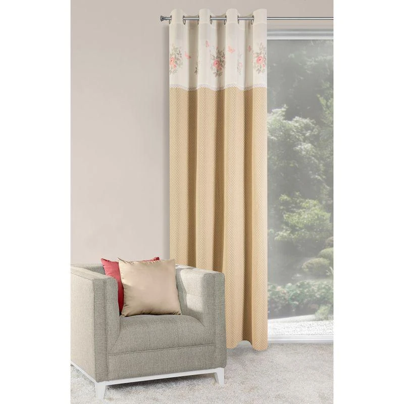 Eurofirany ZAS / ESTEL / BEIGE 140X250 PAKEITIMAS