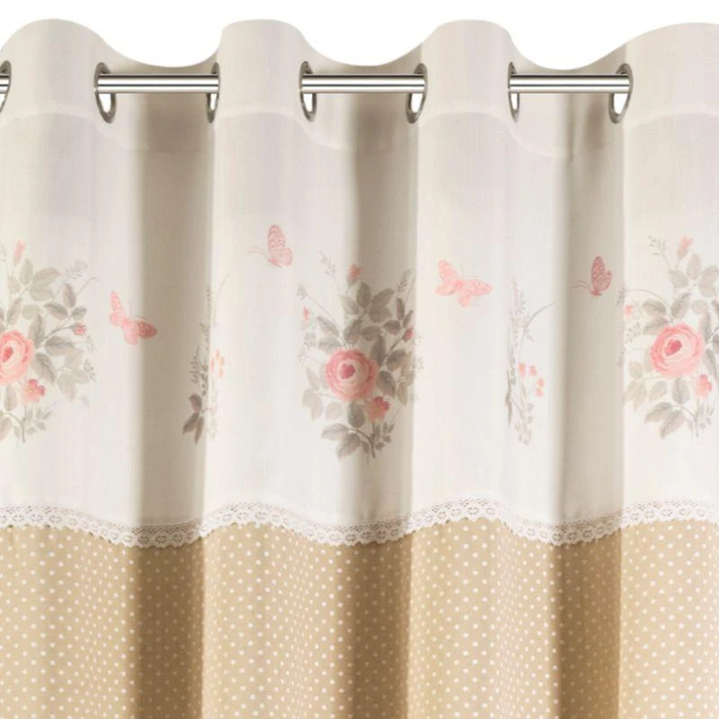 Eurofirany ZAS / ESTEL / BEIGE 140X250 PAKEITIMAS