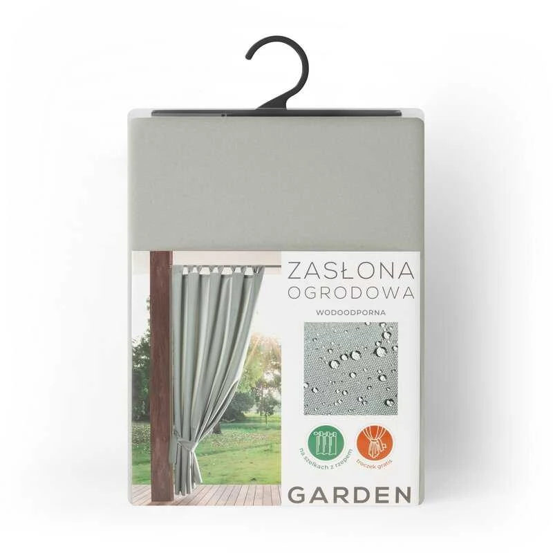 Eurofirany ZAS/GARDEN/SRE 155X220 SZEL/VELCRO