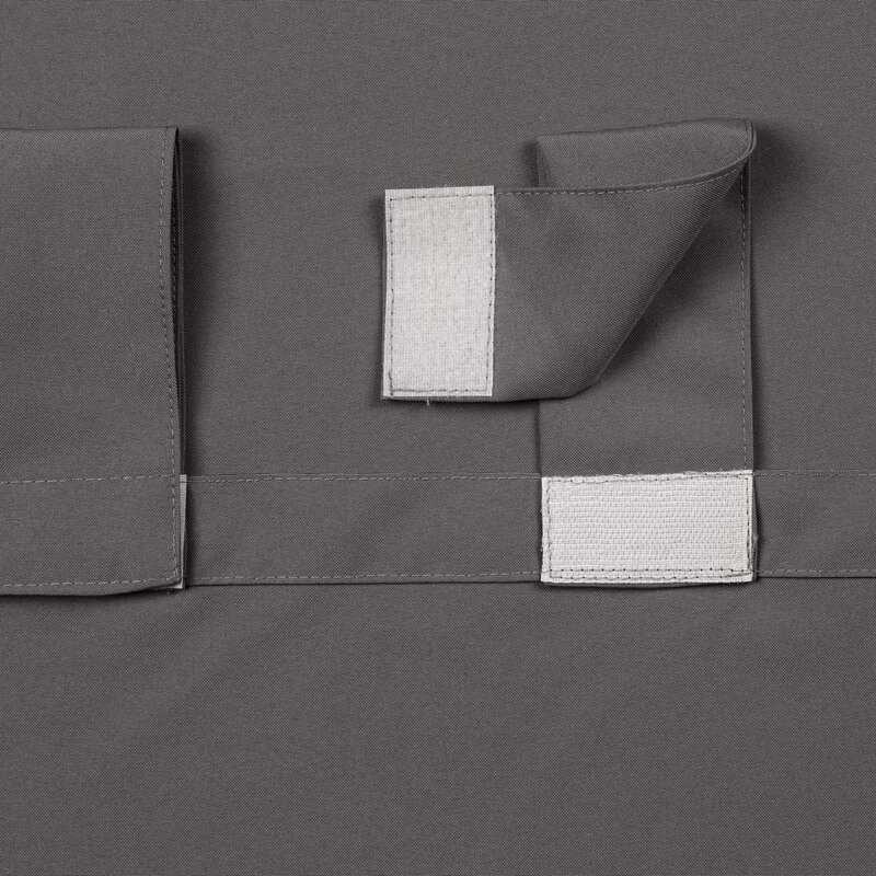 Eurofirany Eurocurtains ZAS/GARDEN/STAL 155X200 SZEL/VELCRO