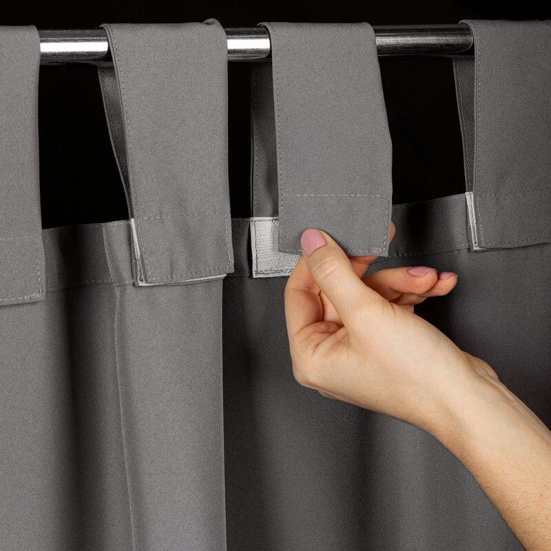 Eurofirany ZAS/GARDEN/STEEL 155X220 SZEL/VELCRO