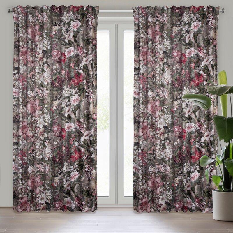 Eurofirany Euro užuolaidos ZAS/GLORY/ZI+Rožinis 140X270 T/SHEL