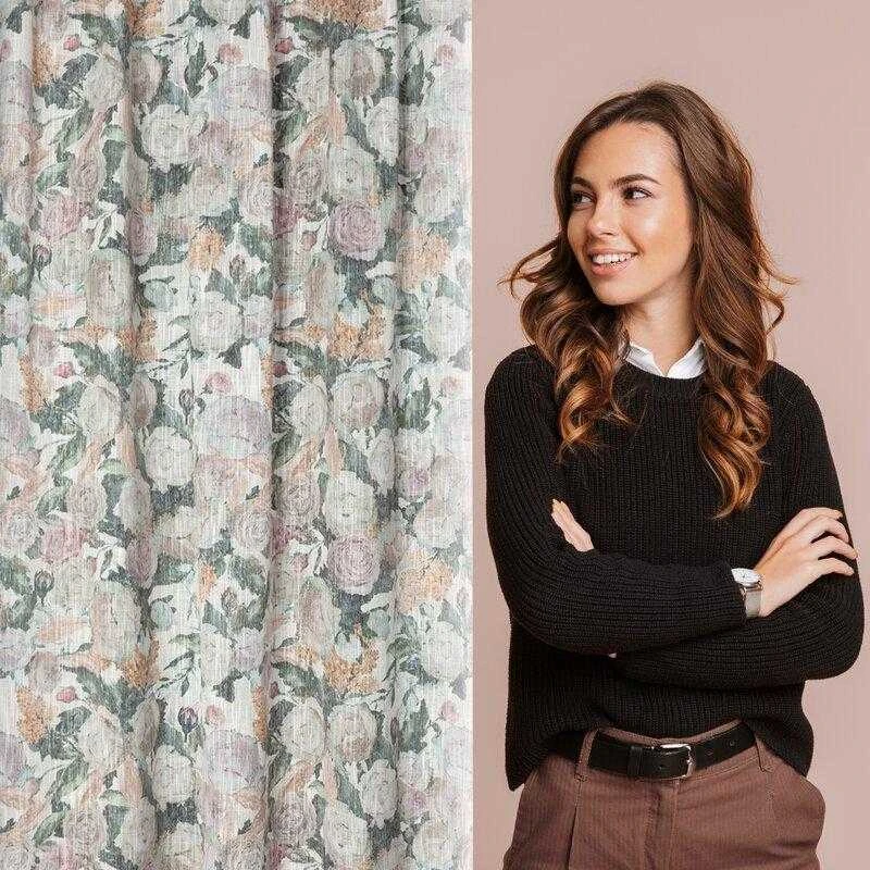Eurofirany ZAS/IRMA/ZIE+BEIGE 140X270 T/SHEL