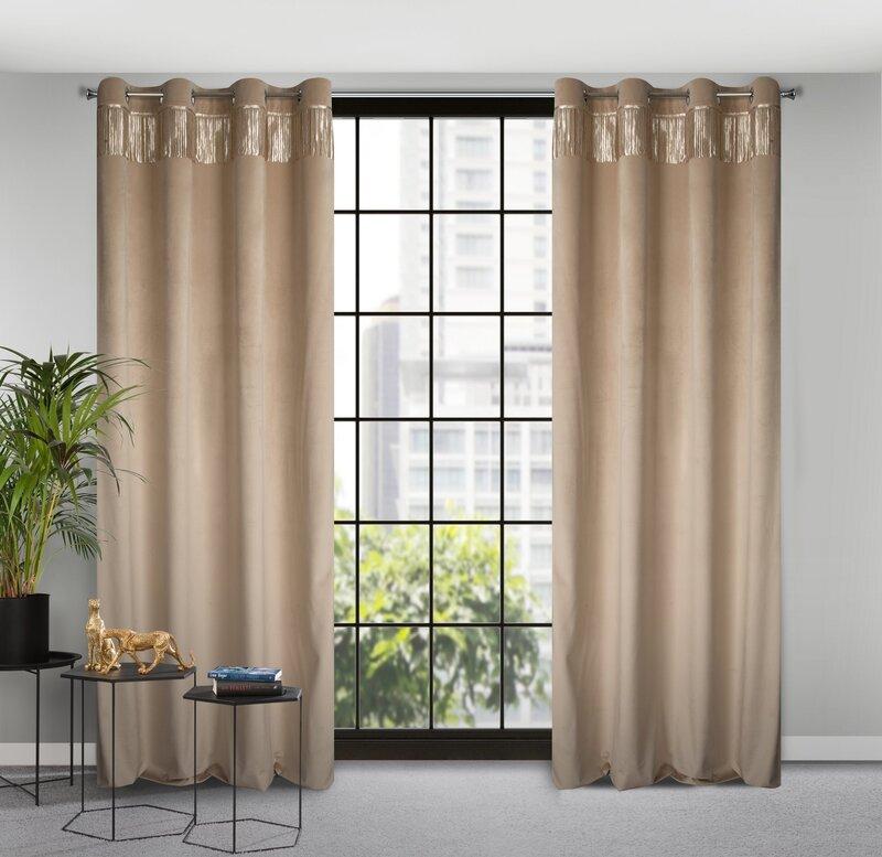 Eurofirany Užuolaidos JASPER / BE + SZ 140X250 COND