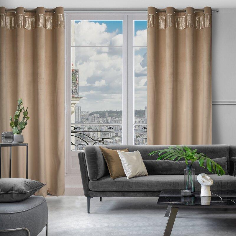 Eurofirany Užuolaidos JASPER / BE + SZ 140X250 COND