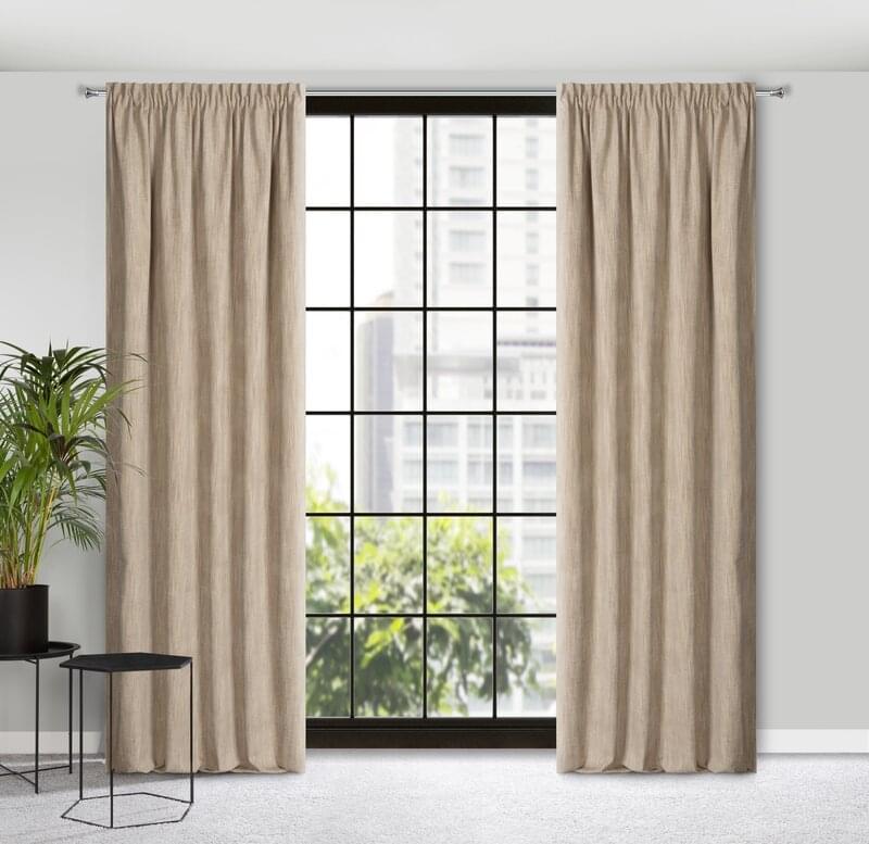 Eurofirany Užuolaidos JASPER / BE + SZ 140X250 COND