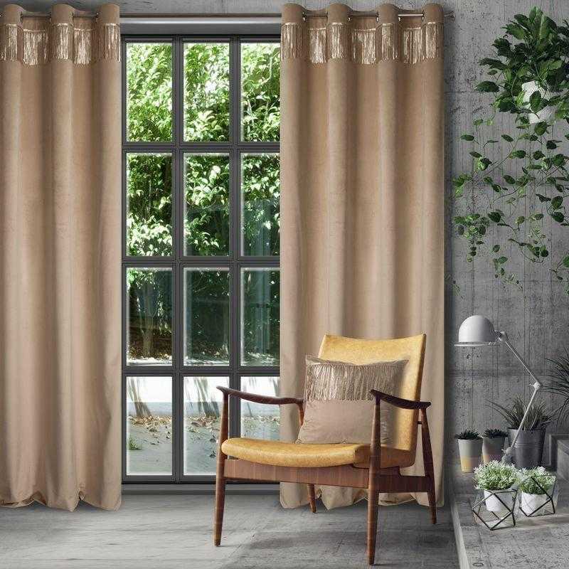 Eurofirany Užuolaidos JASPER / BE + SZ 140X250 COND