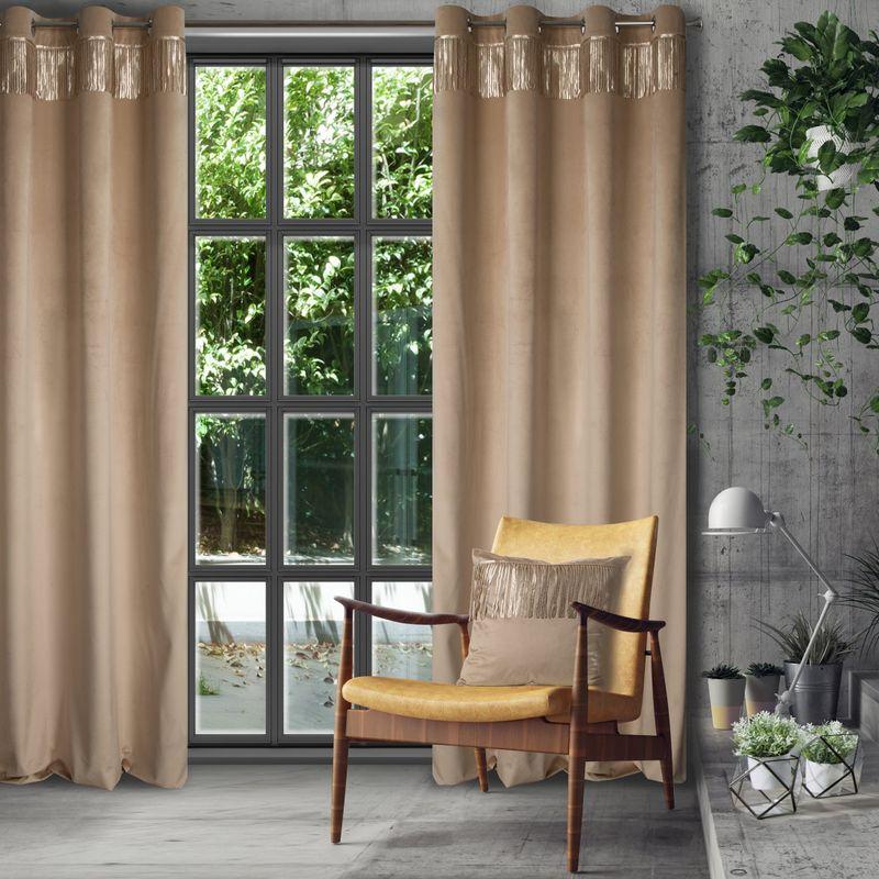 Eurofirany Užuolaidos JASPER / BE + SZ 140X250 COND