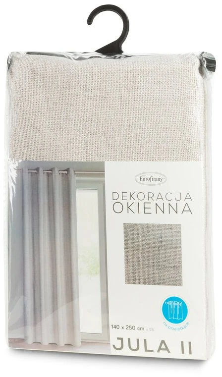 Eurofirany ZAS/JULA2/Smėlio spalvos 140x250 P