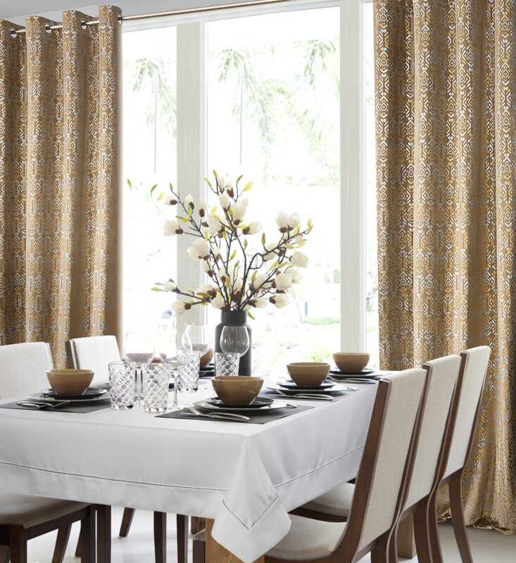 Eurofirany Užuolaidos LAURA / BEIGE + PLN 140X250 TRANS