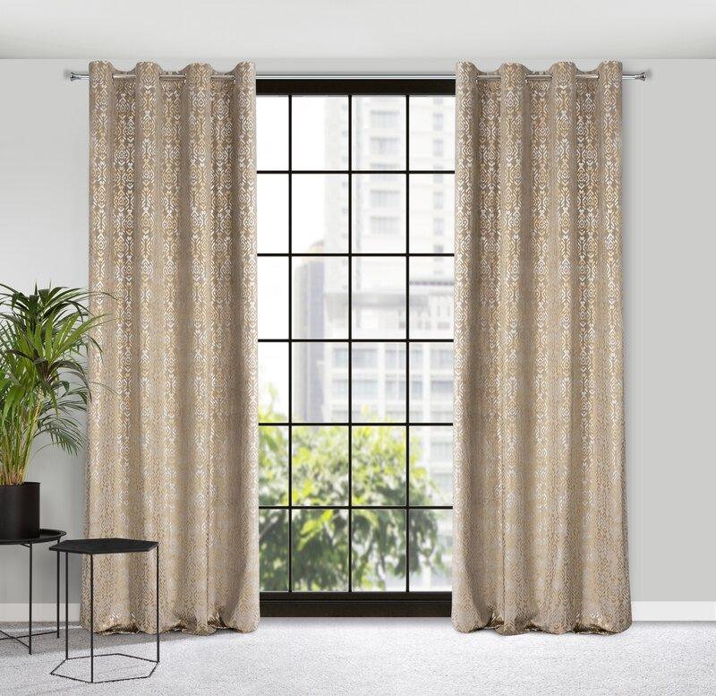 Eurofirany Užuolaidos LAURA / BEIGE + PLN 140X250 TRANS