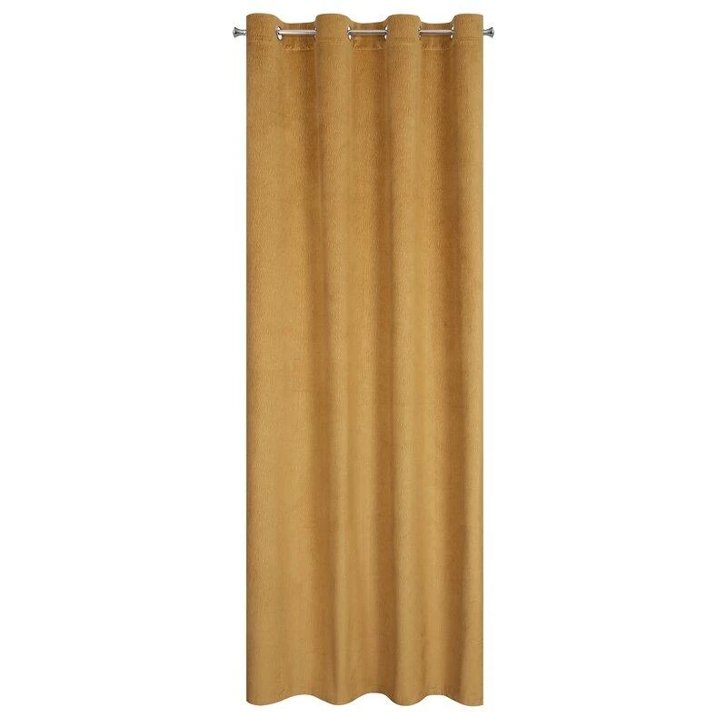 Eurofirany Užuolaidos LILI / GOLD 140X250 TRANS