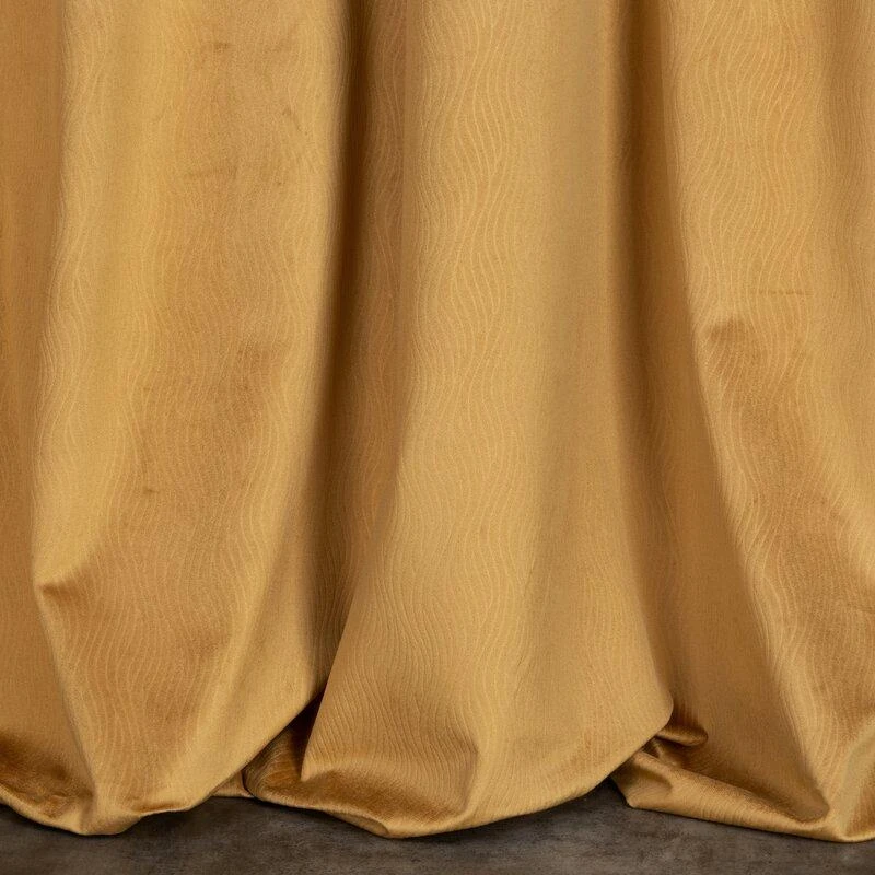 Eurofirany Užuolaidos LILI / GOLD 140X250 TRANS