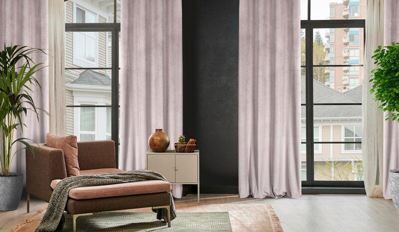 Eurofirany Užuolaidos LILI / PUDE 140X250 TRANS