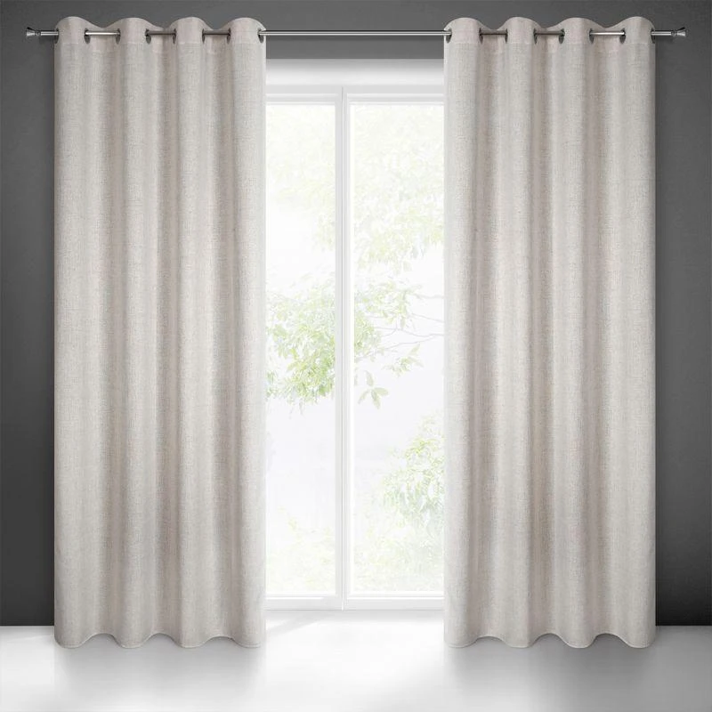 Eurofirany Užuolaidos LINDA / BEIGE 140X250 TRANS
