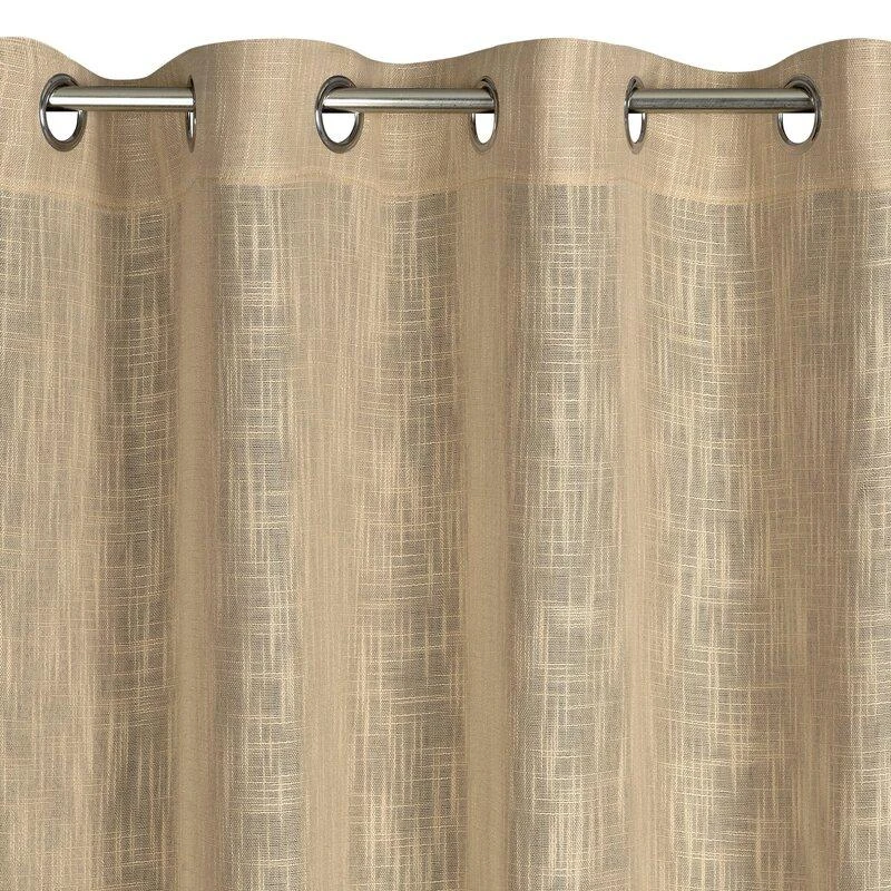 Eurofirany Užuolaidos LIREN / BEIGE 140X250 TRANS