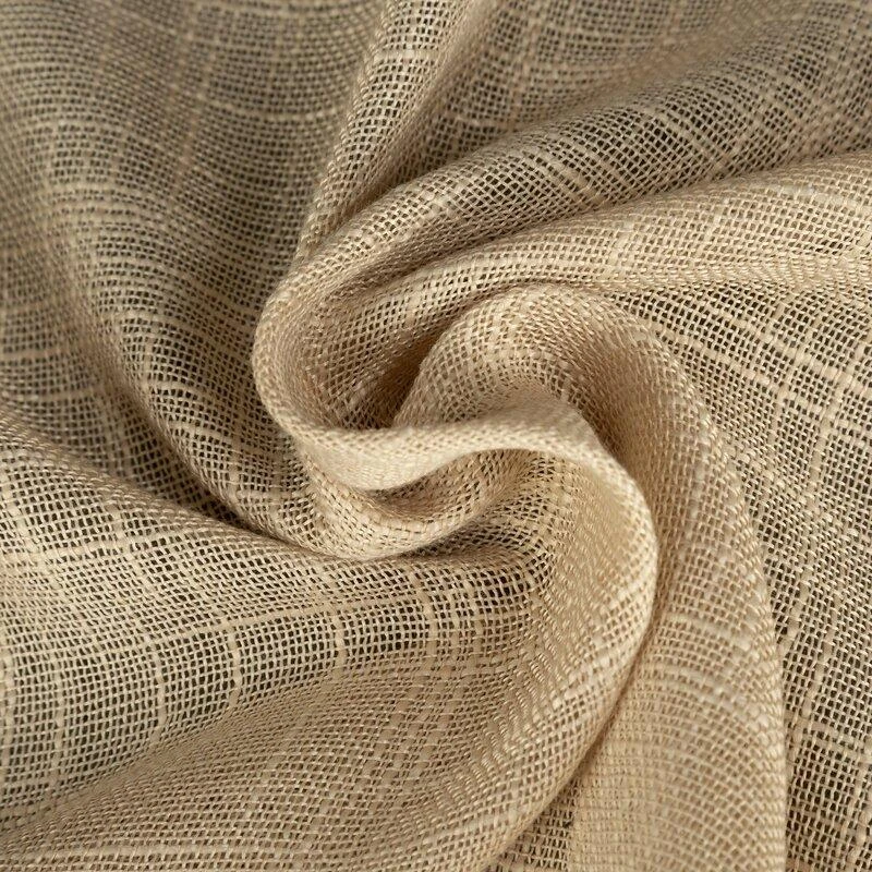 Eurofirany Užuolaidos LIREN / BEIGE 140X250 TRANS
