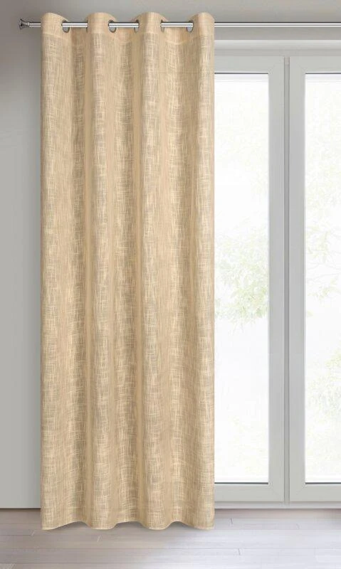 Eurofirany Užuolaidos LIREN / BEIGE 140X250 TRANS